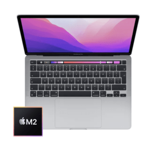 MacBook Pro 13-inch M2 8-Core CPU, 10-Core GPU - 8GB Unified RAM - 256GB (2022)-Space Grey-Grade A+ Certified Pre-owned