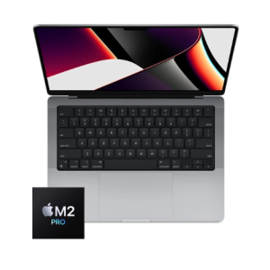 MacBook Pro 14-inch M2 Pro 10-Core CPU, 16-Core GPU-16GB RAM-512GB SSD (2023)- Space Grey - Grade A Certified Pre-owned (Original Packaging)