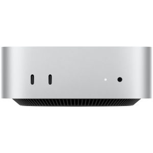 Mac mini, Silver, Model A3238, M4 with 10C CPU, 10C GPU, 16GB unified memory, 10 Gigabit Ethernet, 256GB SSD storage, 3xTB4,HDMI port, two USB-C ports, headphone jack