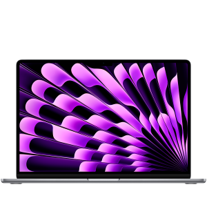 MacBook Air 15, Space Grey, Model A3114, M3 8C CPU 10C GPU, 24GB, 70W USB-C, 2TB SSD, UKR