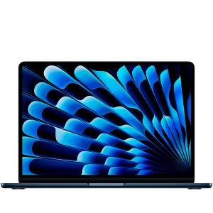 15-inch MacBook Air: Apple M4 chip with 10-core CPU and 10-core GPU, 16GB, 512GB SSD - Midnight,Model A3241
