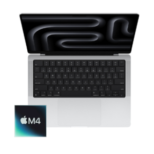 MacBook Pro 14-inch M4 10-Core CPU, 10-Core GPU - 16GB RAM - 1TB SSD (2024) - Silver - Grade A+ Certified Pre-owned (Low Cycle Count)